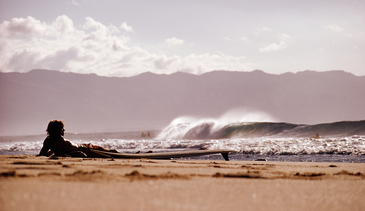 Sammy Hawk Rocky Point, spring of 1971. Basking in the sun. Image: <a href=\"https://www.artbrewer.com/\" target=\"_blank\">Brewer</a>