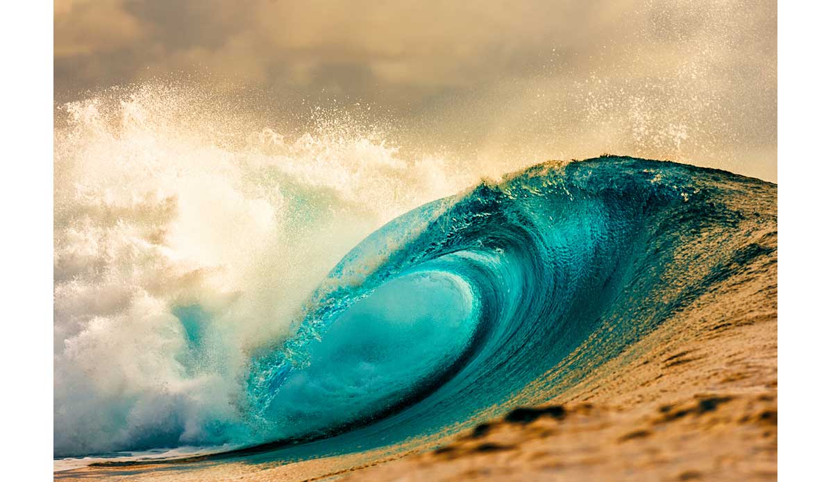 This image was shot on a smaller day at Cloudbreak in Fiji.  I\'ve really started shooting and selling more images of empty waves in the last five or six years.  I\'ve found that I can target a broader range of clients with these types of images.  I really enjoy shooting with talented surfers but there is something a bit more intimate with shooting empty waves.  I feel connected to something bigger when I shoot images like this. Photo: <a href=\"https://anthonyghigliaprints.com/\">Anthony Ghiglia</a>