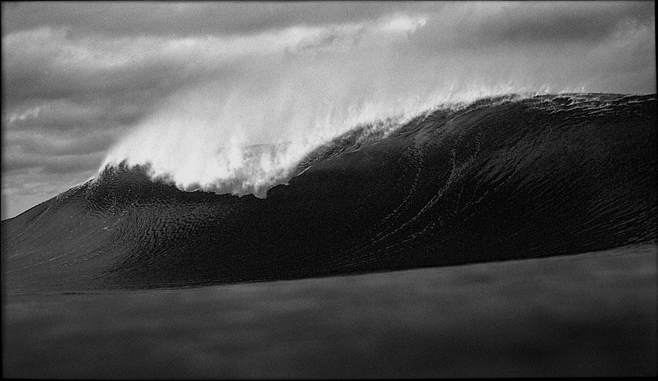 This is flawless big Pipe without a soul out. I shot this between semi finals of the Pipe Masters in the late 90s. Photo: <a href=\"https://www.submerge.com.au\" target=_blank>Dean Dampney</a>.