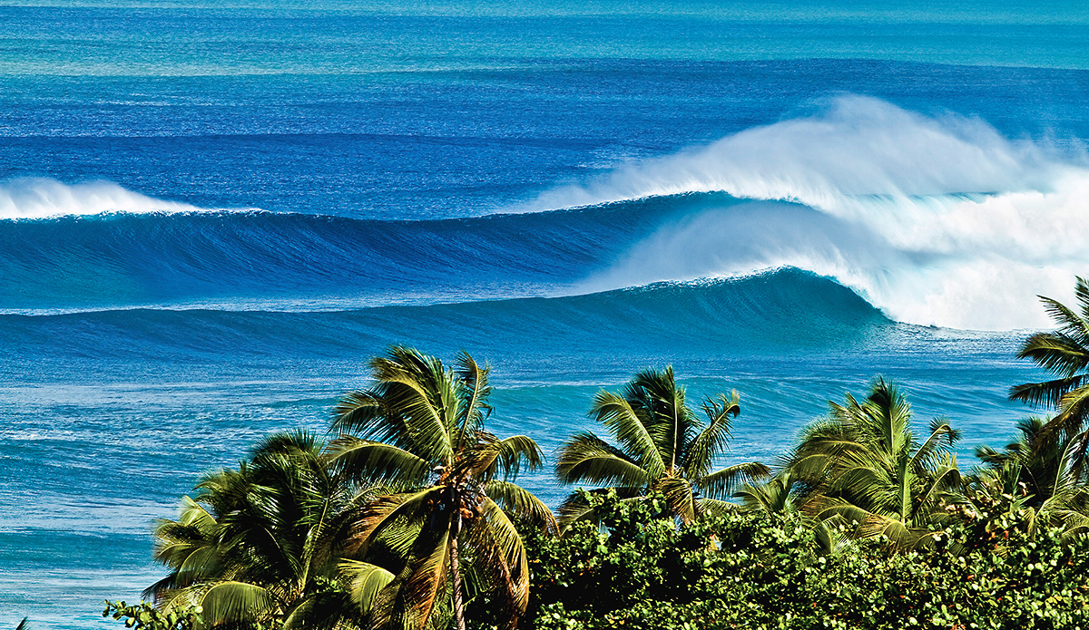 Rincon, Puerto Rico. Many people think this shot is Tres Palmas when they see it the first time but it’s actually Sandy Beach.. Much bigger than it looks. Photo: <a href=\"https://evanconwayphoto.com/\">Evan Conway</a>