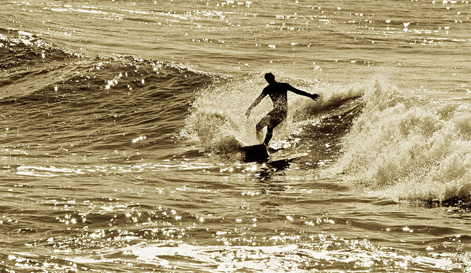 One of the best locals at Salinas beach, Juan Sarmiento, doing what he knows best.