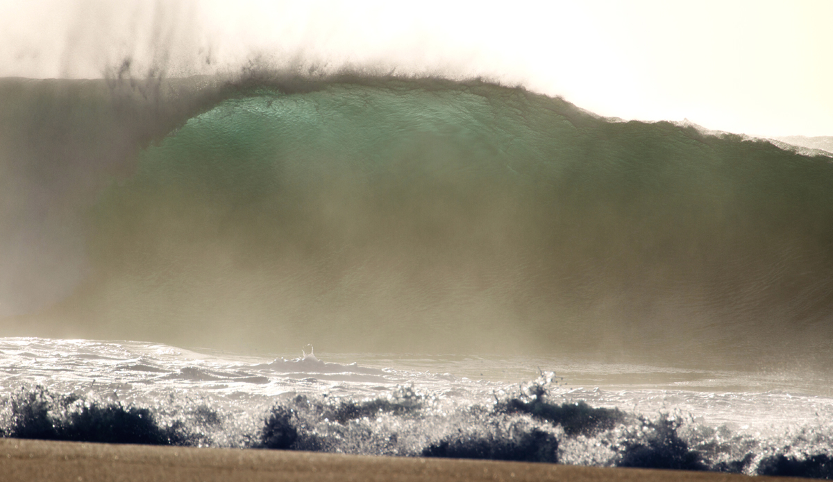 Standing Tall at Pipe: Pipe is the most coveted and hyped wave in the world. It’s all for good reasons, too. It’s the real deal. Something about being able to stand on the beach and see certain ones stand up would make even the tallest human on earth feel short. Photo: <a href=\"https://instagram.com/evanfa\">Evan Fa</a>