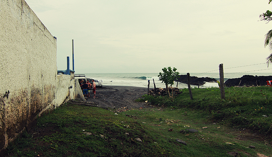 While there were a bunch of solid waves within walking distance, we took the truck out a few times for some 4x4 exploration and found some pretty fun waves. Photo: Greg Heine