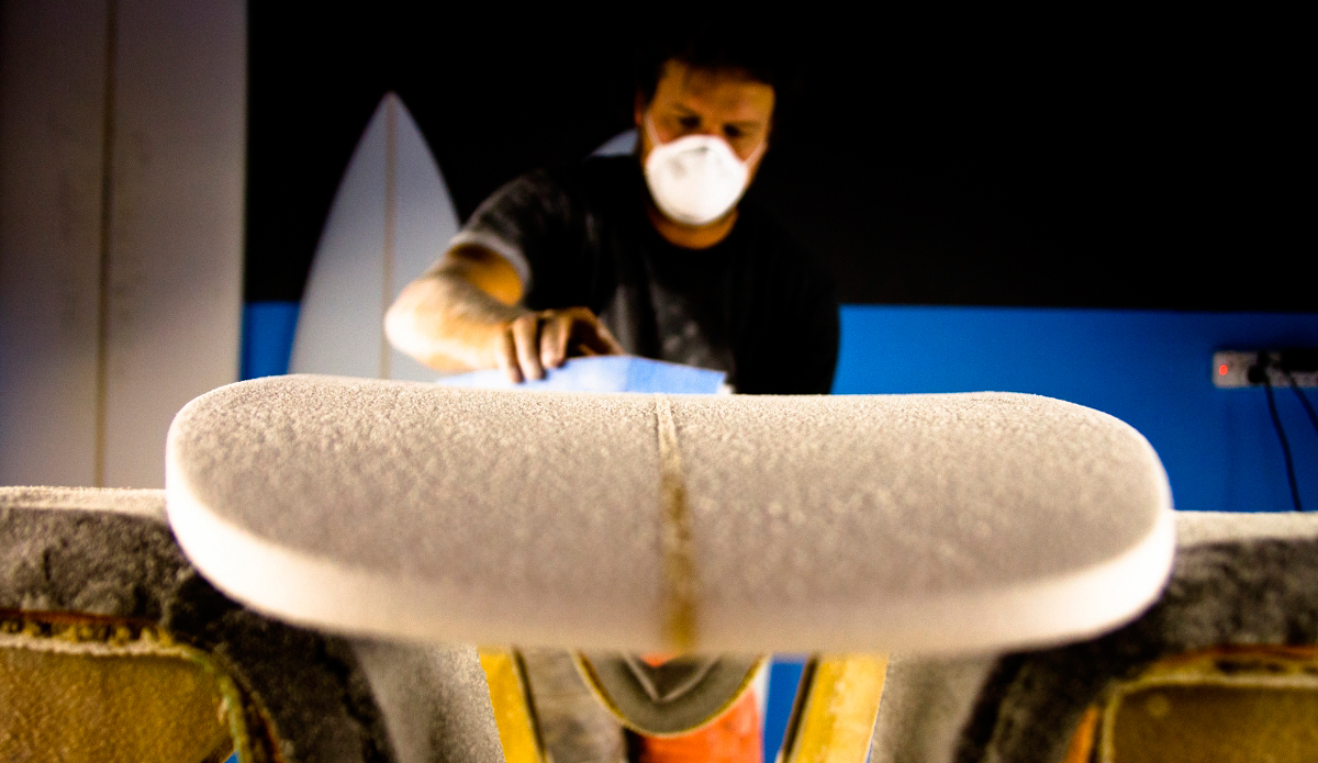 One of Cape Town\'s best shapers, Dutchie. Photo: <a href=\"https://www.ijtphoto.weebly.com/\">Ian Thurtell</a>