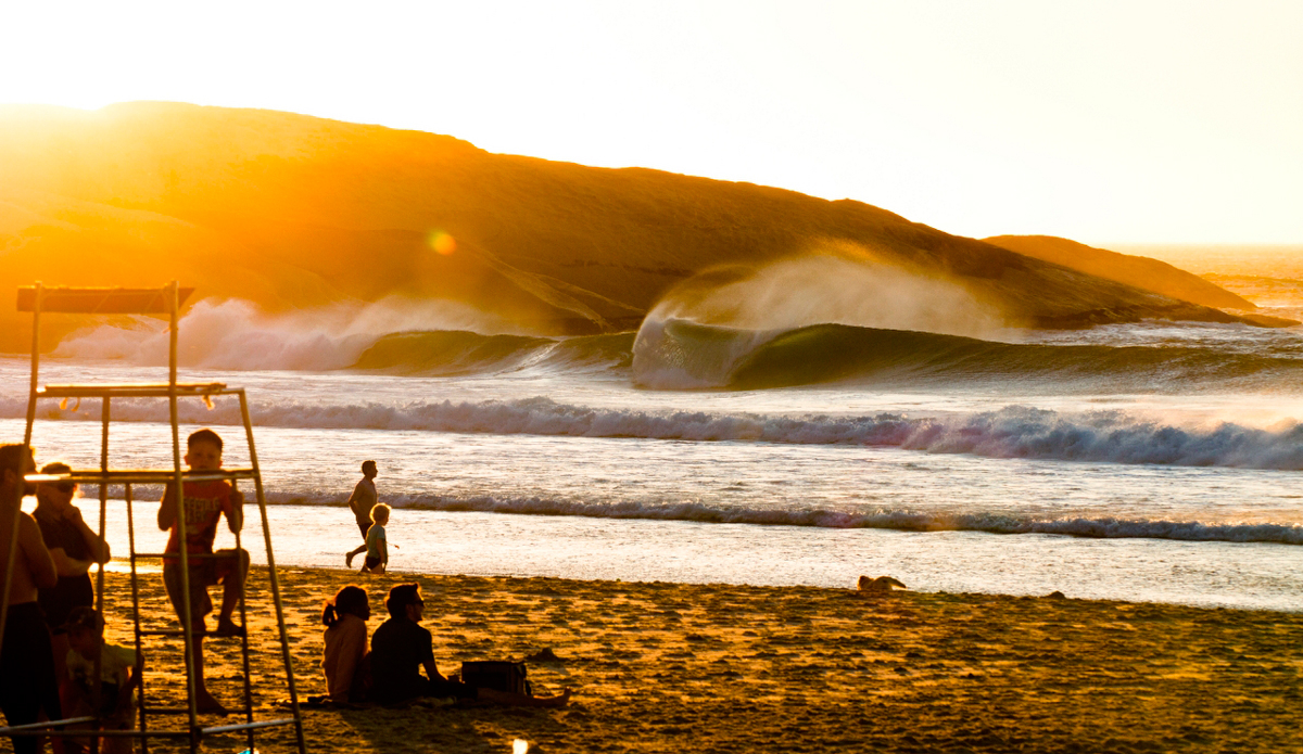 This is Llandudno again, my home break looking amazing in the evening summer light. Photo: <a href=\"https://www.ijtphoto.weebly.com/\">Ian Thurtell</a>