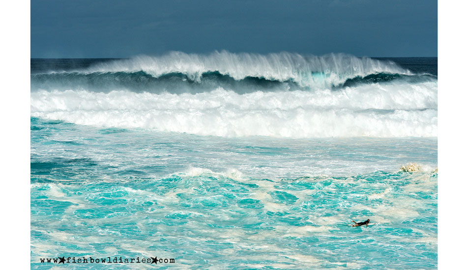 This will be a difficult paddle out. Photo: <a href=\"https://fishbowldiaries.com\">Sofie Louca - Fish Bowl Diaries</a> 
