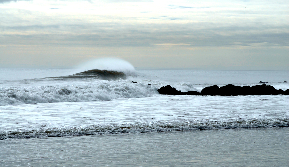 Fall is a great time here in New York. This was another routine seasonal swell that came through.  Photo: <a href=\"https://www.timelessride.com\">Jim Cook</a>