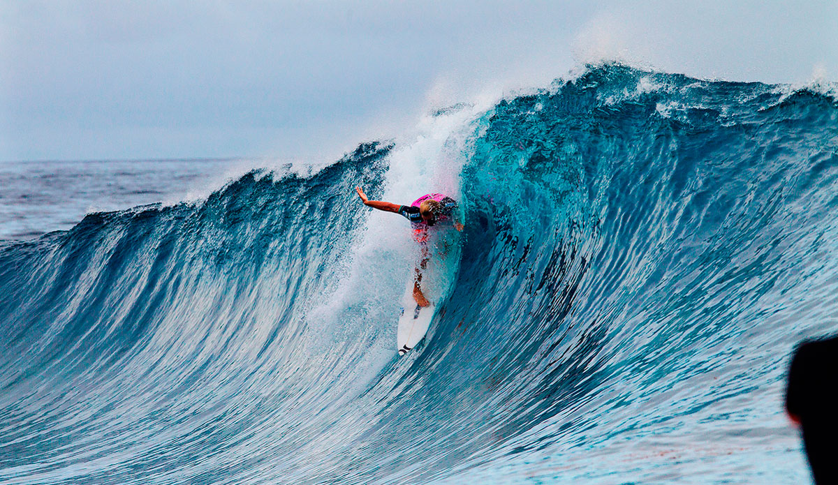 Ace Buchan, Billabong Pro Tahiti. Photo: <a href=\"https://www.kirstinscholtz.com/\">Kirstin Scholtz</a>