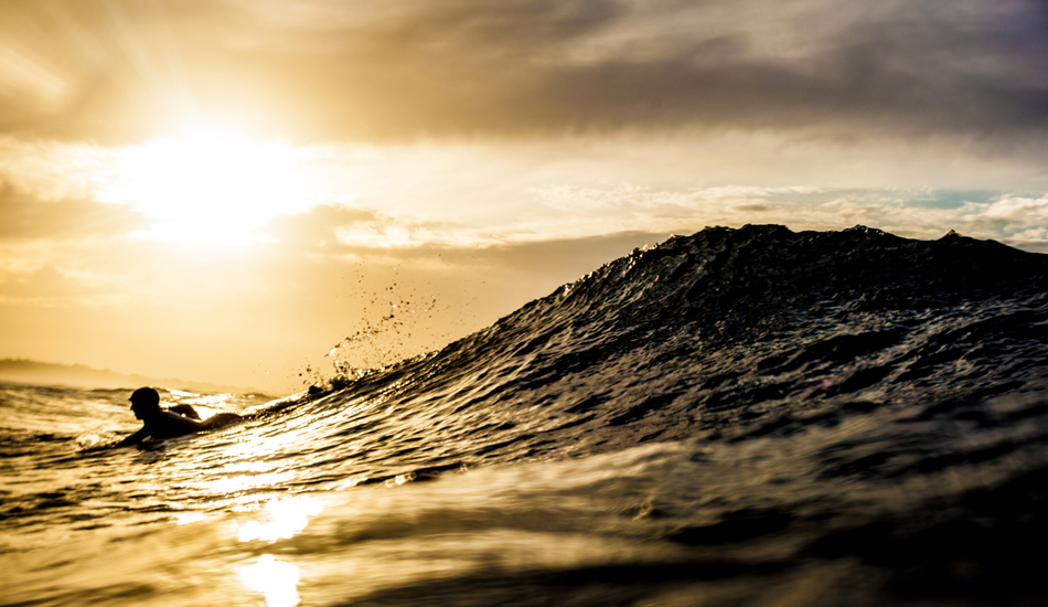 Last wave, perfect day. Photo: Michael Nee