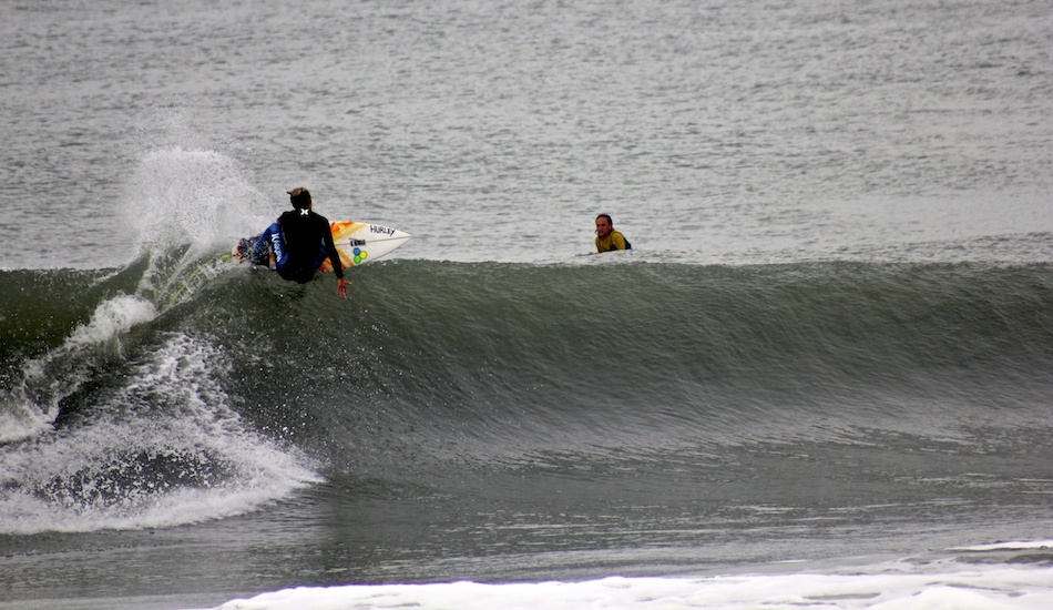 Firing lines at S Turns, OBX. Photo: <a href=\"https://petemilnesproductions.com\">Pete Milnes</a>