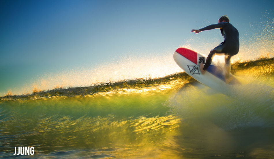 Darren Eudaly on his new stumpy.  Photo: <a href=\"https://www.jungphoto.com/\" target=_blank>Justin Jung</a>.