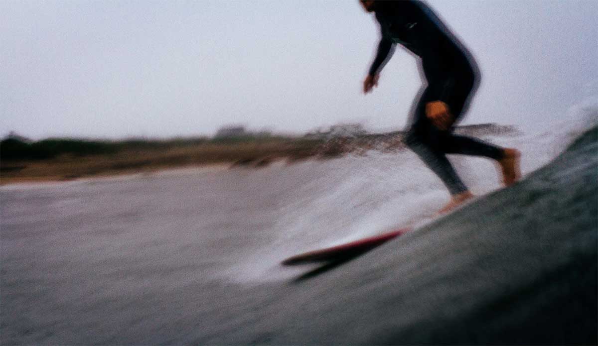 Kevin Tanner cruising past me on a rainy day. Photo: <a href=\"https://instagram.com/nick_ventura_\"> Nick Ventura</a>