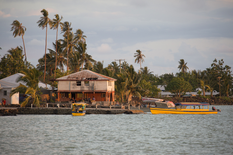 Samoa exists solely on island time, and evenings are for laying out in fales, the open-air huts that dot the island, spending time with family, and lounging.
