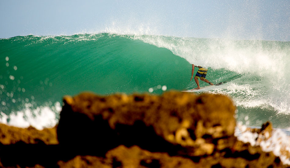 I first met Josie Graves in Nicaragua a few years back and he invited me to come stay with him in Puerto Rico. With a big swell on the radar I figured it was a good time to take him up on that offer. This was the final session of a week that looked like this the whole time. Josie had this wave so dialed it was truly fun to watch. Photo: <a href=\"https://sethderoulet.com/\" target=_blank>Seth de Roulet</a>
