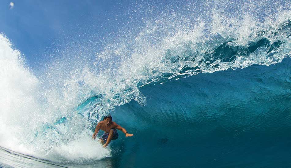 Tuhiti is one of the best local surfers out at Teahupoo. He has style that reminds me of A.I. and when the waves get big, he will charge like A.I. too. Photo: <a href=\"https://sethderoulet.com/\" target=_blank>Seth de Roulet</a>