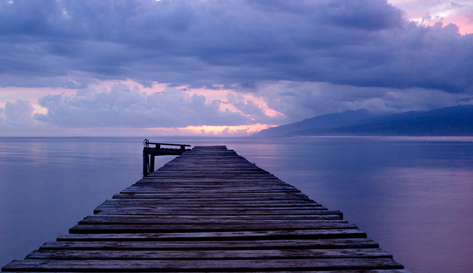 I love this dock. It has so much character. I sit on it every morning and watch the sunrise. When I leave Tahiti, I miss this dock. Photo: <a href=\"https://sethderoulet.com/\" target=_blank>Seth de Roulet</a>