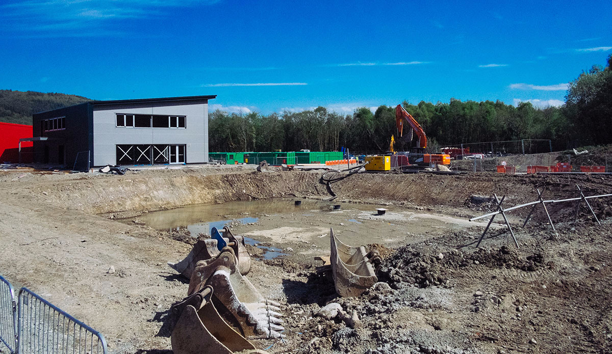 Surf Snowdonia will feature a crash and splash obstacle course. Photo: Surf Snowdonia