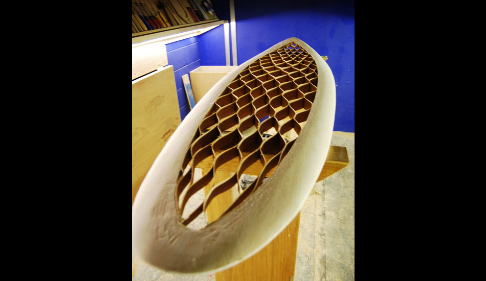 The addition of the honeycomb core adds a nice aesthetic. Photo: Meghan Dove