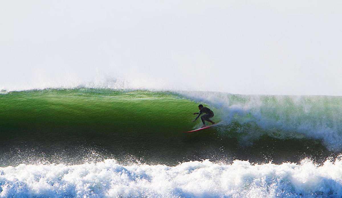 Marty Magnusen taking the high line into the greenroom. Chill. Photo: <a href=\"https://instagram.com/migdailphoto\">Seth Migdail</a>.