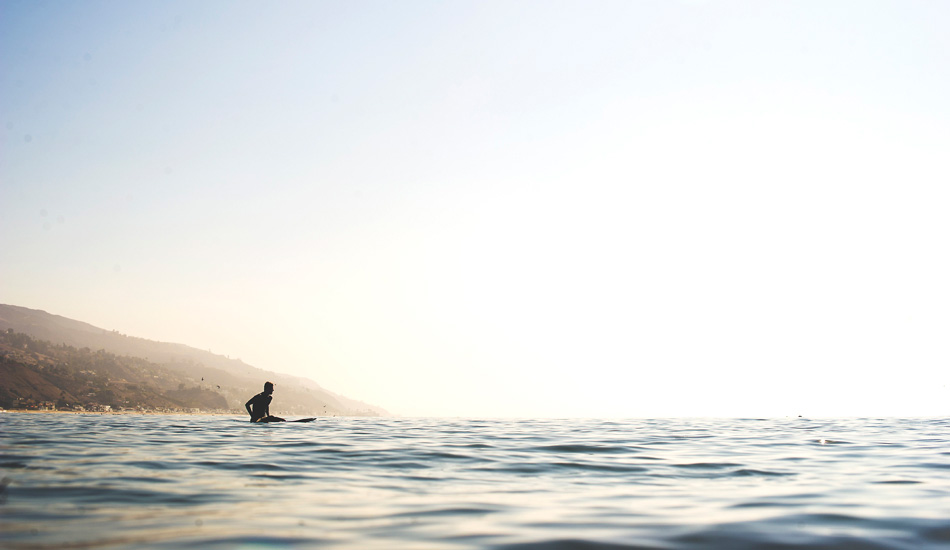 One of my favorite surf photographers is also damn good on a log. Dane Peterson enjoying a Malibu morning. Photo: <a href=\"https://www.dylangordon.com/\" target=_blank>Dylan Gordon</a>