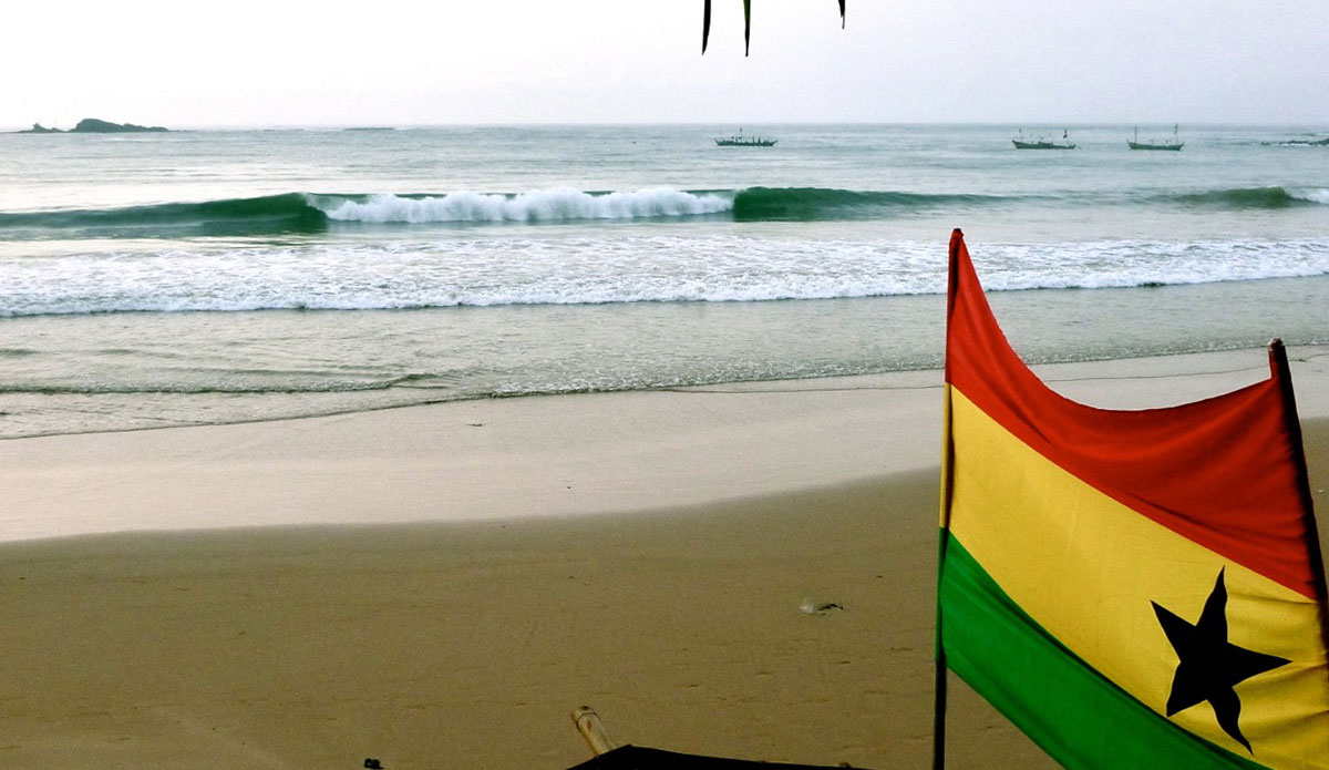 The Ghana’s gold coast still holds some nuggets. Photo: <a href=\"https://bugsonmyboard.org/\">Gary Conley</a>