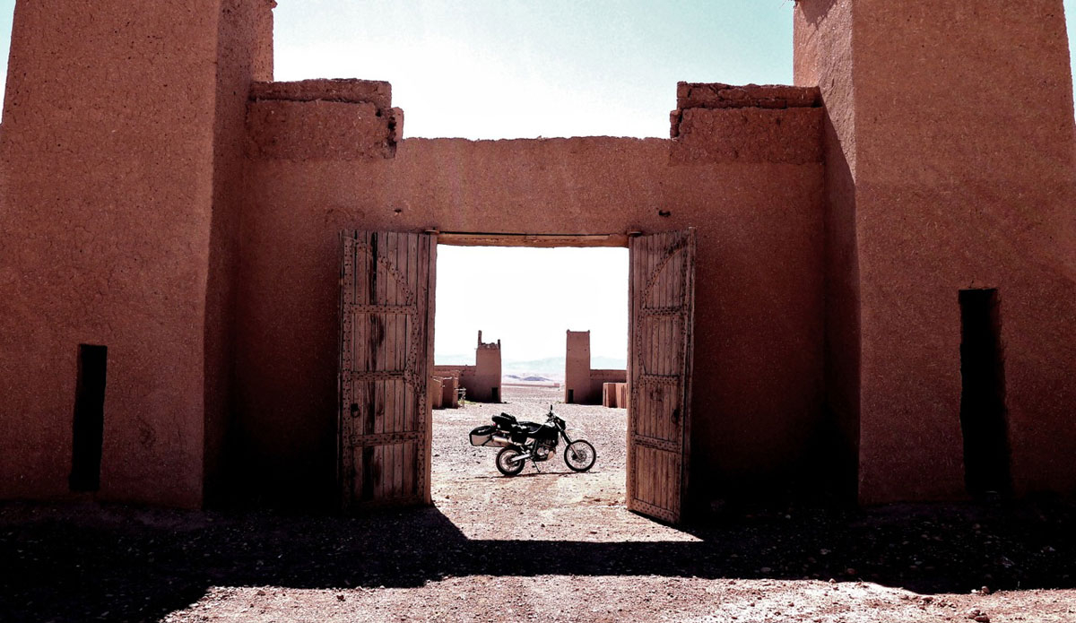 Doors wide open in Morocco. Photo: <a href=\"https://bugsonmyboard.org/\">Gary Conley</a>