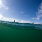 Clean ocean water to surf in and enjoy in Nicaragua.