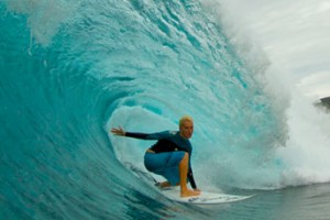 Keala Kennelly Backdoor Pipeline Barrell