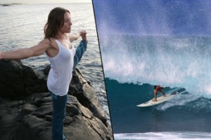 Rochelle Ballard Yoga Surfing