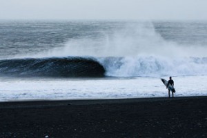 The surf in Iceland can be perfect. Photo: Nick Lavecchia