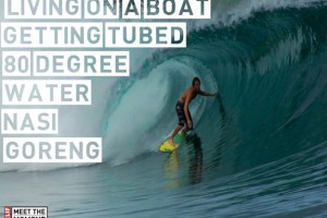 Mike Losness barreled Bali Meet the Moment