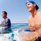 Surfing with headphones