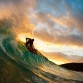 Surfing in Hawaii