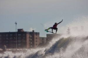 Despite significant buzz and surprisingly accomodating conditiions in 2011, the ASP and Quiksilver announced the cancellation of the Quiksilver Pro New York in 2012. Photo: ASP/Rowland