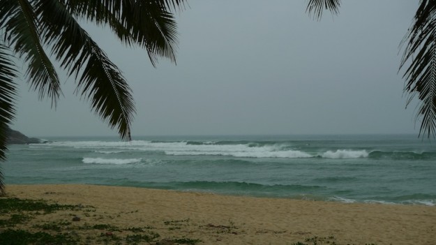 The lineup in Hainan. Photo: Evers The lineup in Hainan. Photo: Evers