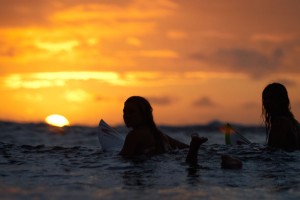 Are women seen as less sexual or more sexual when wearing a wetsuit? Photo: Clare Pluekhahn