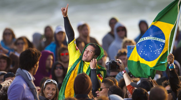 Adriano De Souza Brazilian Surfer Champion