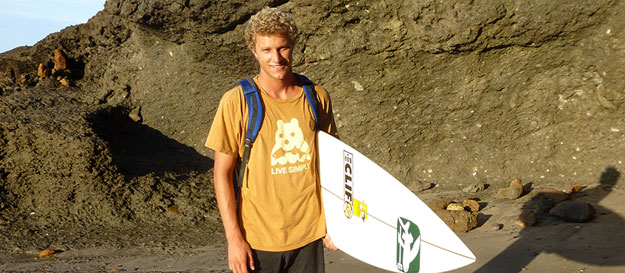 Kyle Thiermann, surfing for change. 