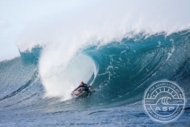 Kelly Slater. Ready to make the most of a small opportunity. Photo: ASP