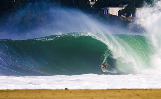 Nic midway through changing his mind in Mexico | Image: Camila Neves