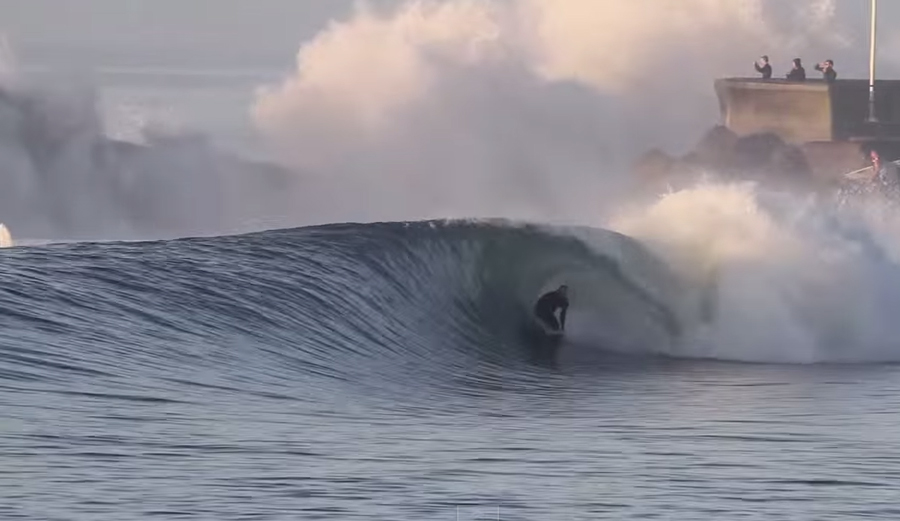 Backwash New Sandspit Footage from Hurricane Marie The Inertia