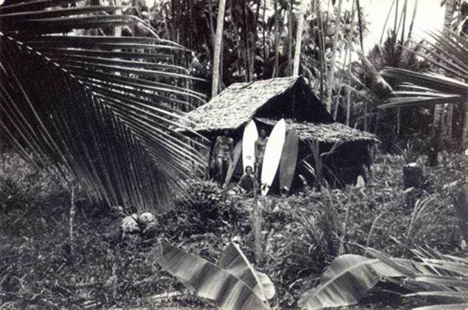 Speaking of raw. Jungle camp by Lagundri Bay way back when. Photo: Kevin Lovett