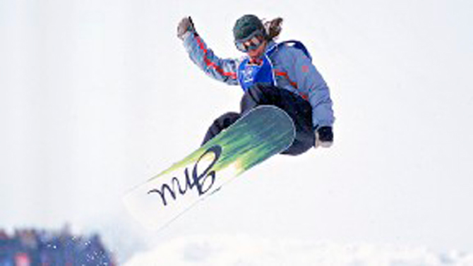 Christy at her first X Games. Photo: ESPN