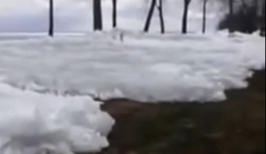 "Ice Tsunami" Invades Minnesotan Neighborhood The Inertia