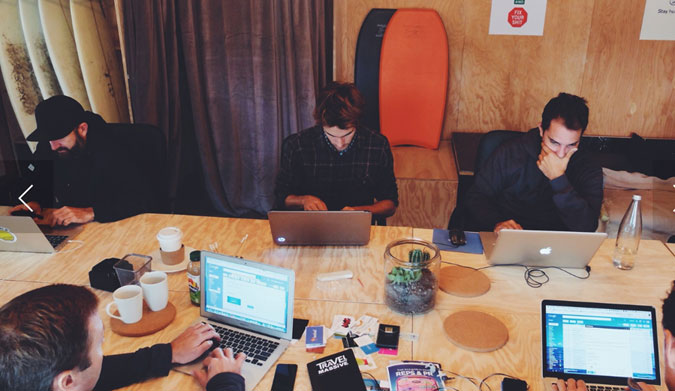 Surf Office: a place for freedom, creativity, and collaboration.