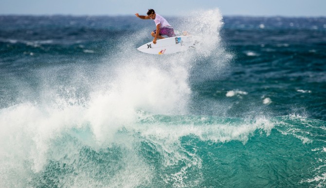 Julian Wilson, arriving at the pinnacle of his own flow state. Photo: Red Bull