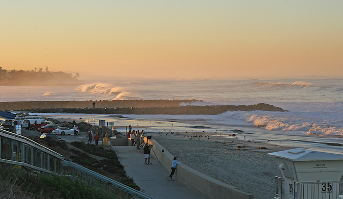 Beautiful morning at Tamarack State Beach in San Diego. Photo: Flickr