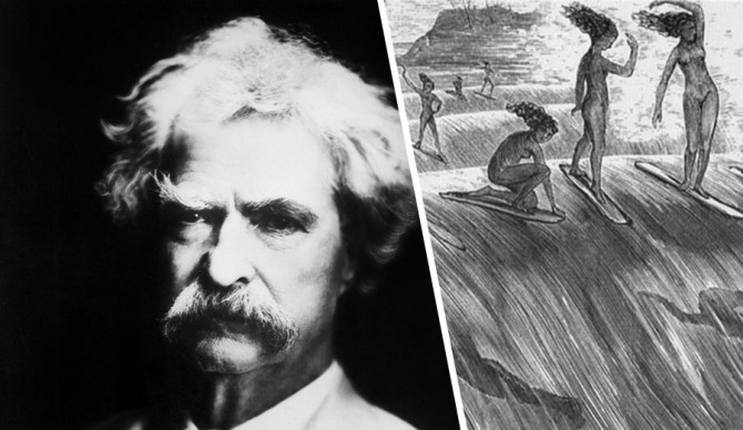Fact: Mark Twain first coined the term "Ho'brah!" 