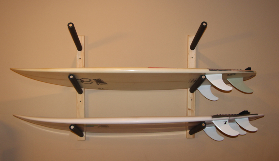 Surf Hack #43: Build Yourself an Indoor Board Rack