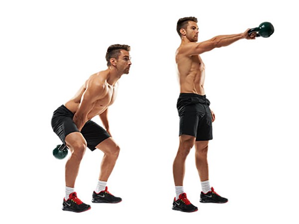 One Arm Kettlebell Swing pic